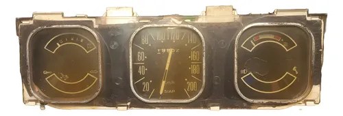 Tablero Renault 12 Linea Vieja Siap Original Negro
