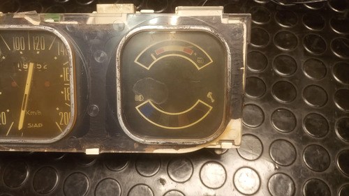 Tablero Renault 12 Linea Vieja Siap Original Negro - 8