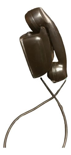 Antiguo Tubo / Portero / Intercomunicador De Baquelita Negro