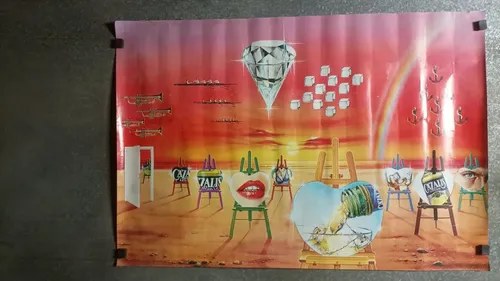 Antiguo Afiche Publicitario Cazalis Leger 1983 Original