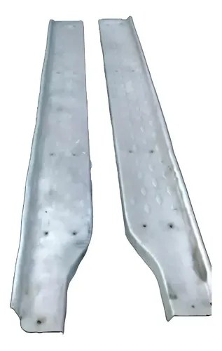 Moldura Derecha / Pisada Borgward Isabella Original Plateado