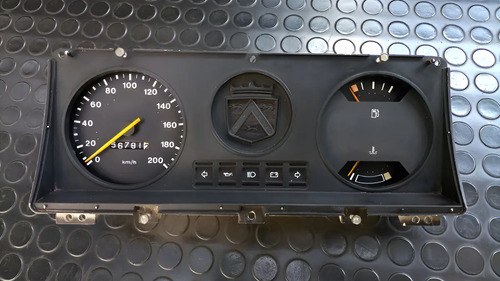 Tablero Instrumental Ford Falcon 82 / 91 Original Negro Y Blanco