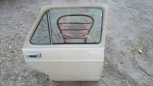 Puerta Trasera Derecha Fiat 128 Súper Europa Original Trasera Derecho Caqui