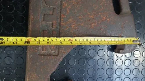 Contrapeso De Tractor Deutz Original 25 Kilos - 4