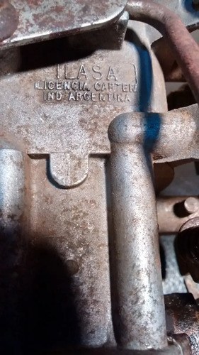 Carburador Carbureter 410 Lic. Carter - 5