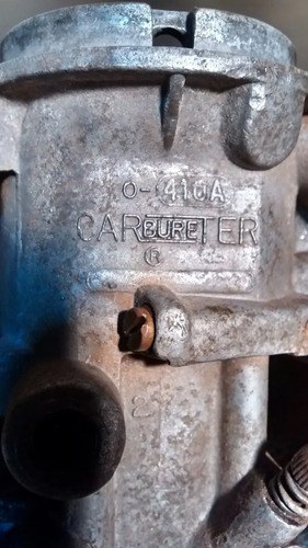 Carburador Carbureter 410 Lic. Carter - 6