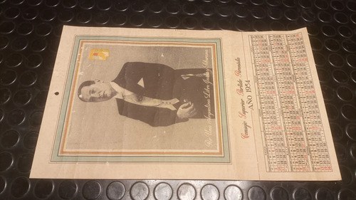 Antiguo Almanaque Partido Peronista 1954 Original - 8