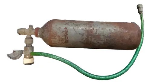 Garrafa Para Hacer Soda Antigua A Revisar / Reacondicionar Verde