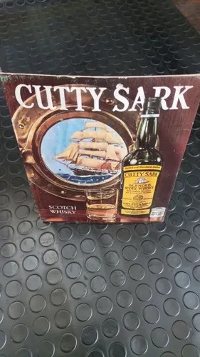 Antiguo Cartel Publicitario De Wisky Cutty Sark - 2