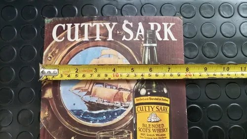 Antiguo Cartel Publicitario De Wisky Cutty Sark - 4