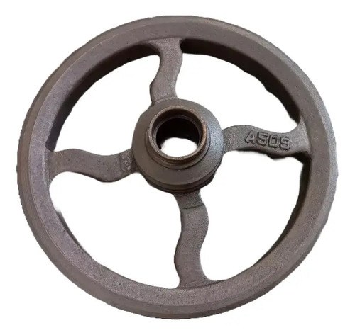 Polea Fundición De Hierro 2 Canales X 360 Mm. + 1 X 100 Mm.