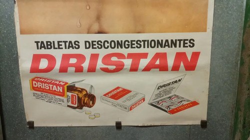 Afiche Antiguo Publicitario Dristán Descongestionante - 4