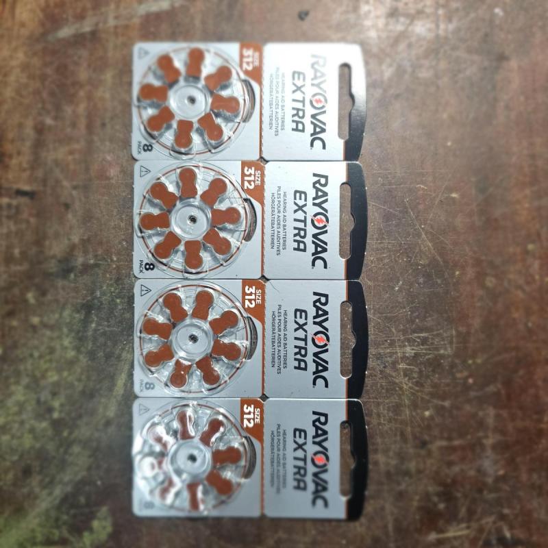 Lote de pilas Audifonos RAYOVAC 312 (36 unidades en total) - 2