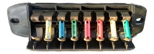 Fusiblera Fiat 128 Súper Europa Original Para 8 Fusibles