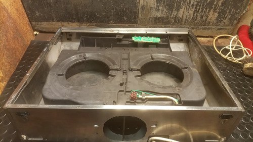 Carcasa Acero Inoxidable Extractor Purificador De Aire Spar Plateado - 2