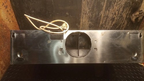 Carcasa Acero Inoxidable Extractor Purificador De Aire Spar Plateado - 10