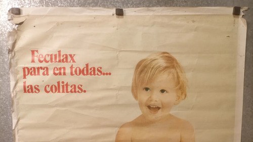Antiguo Afiche Publicitario Feculax Original - 4