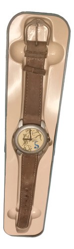 Antiguo Reloj Pulsera Paco Rabanne Original. Marrón Claro Crema