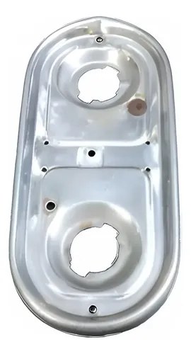 Base Faro Trasero Fiat 1500 Acero Inoxidable Modelo Viejo