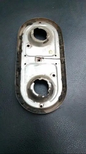 Base Faro Trasero Fiat 1500 Acero Inoxidable Modelo Viejo - 2