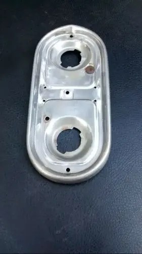 Base Faro Trasero Fiat 1500 Acero Inoxidable Modelo Viejo - 8