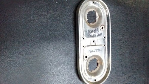 Base Faro Trasero Fiat 1500 Acero Inoxidable Modelo Viejo - 10