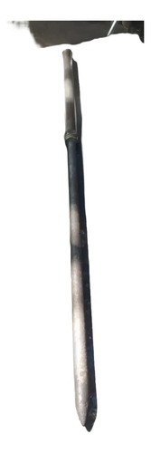 Antigua Herramienta Tipo Sonda De Suelo Bronce Y Acero