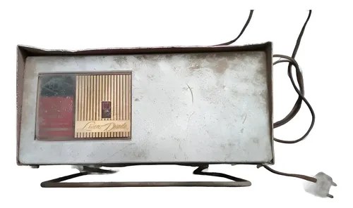 Antiguo Estabilizador De Tensión Para Tv Linea Dorada Dorado
