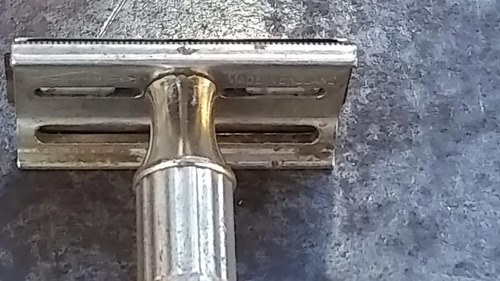 Maquina Afeitar Antigua Gillette Made In England - 2