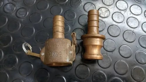 Acople Rápido A Levas Espigas 3/4 De Bronce - 2