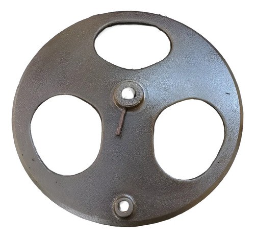 Polea Fundición Gris 35 Cm. Diámetro Correa Plana