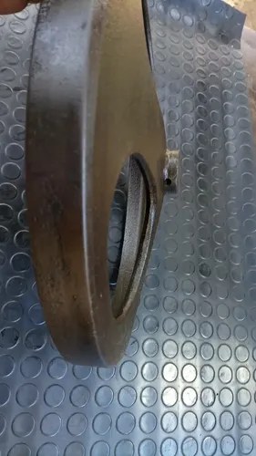 Polea Fundición Gris 35 Cm. Diámetro Correa Plana - 3