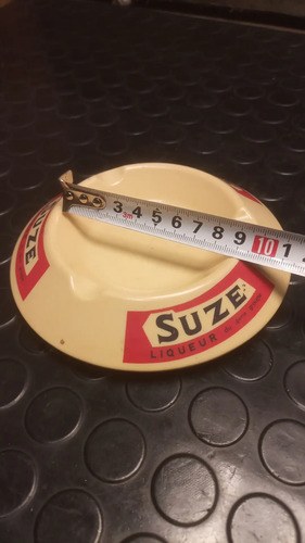 Antiguo Cenicero Suze Liqueur Italiano Beige Suze Liqueur - 5