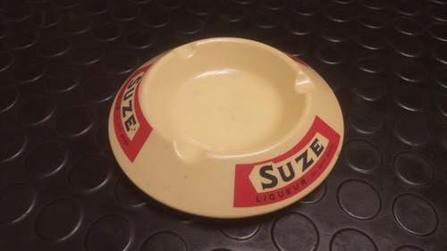 Antiguo Cenicero Suze Liqueur Italiano Beige Suze Liqueur - 10