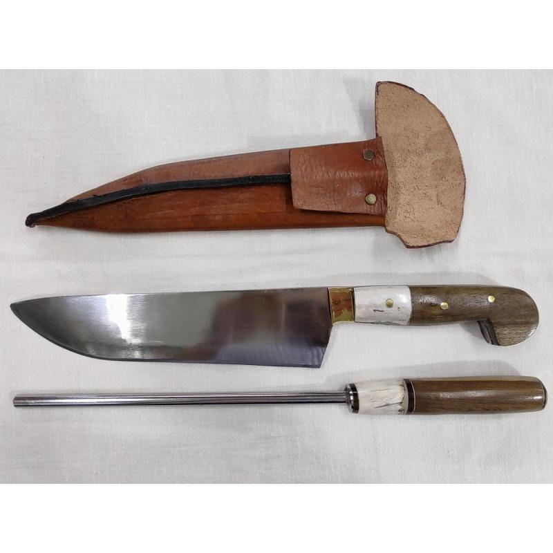 Juego De Cuchillo Y Chaira Modelo 1088
