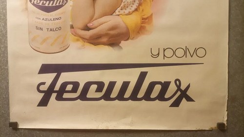 Antiguo Afiche Publicitario Feculax Original - 4