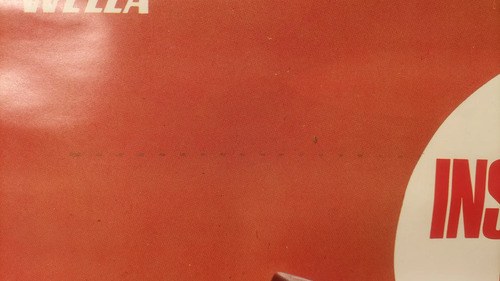Antiguo Afiche Publicitario Wella Life Tex Original - 8