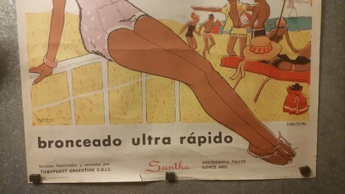 Antiguo Afiche Publicitario Emulsol Antiguo Afiche Publicitario Emulsol - 4