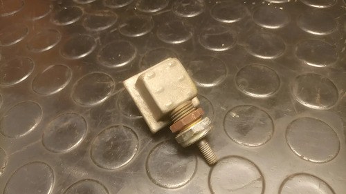 Antiguo Interruptor De Tablero 1 Punto Cole Boston Original 10 A 612v Gris