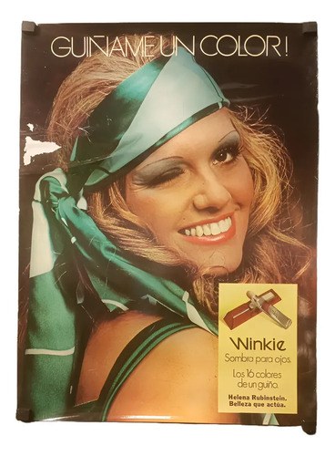Antiguo Afiche Publicitario Winkie Original