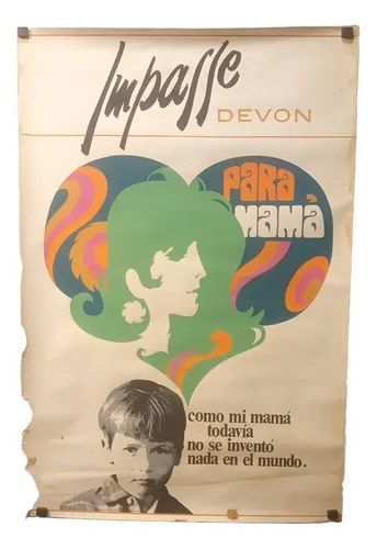 Antiguo Afiche Publicitario Impasse Devon