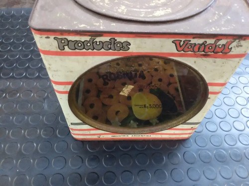 Antigua Lata De Galletitas Varidul
