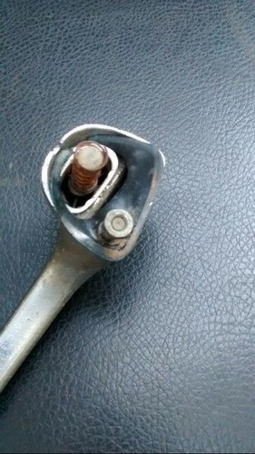 Manija Abre Puerta Exterior Izquierda Peugeot 404 Plateado - 6