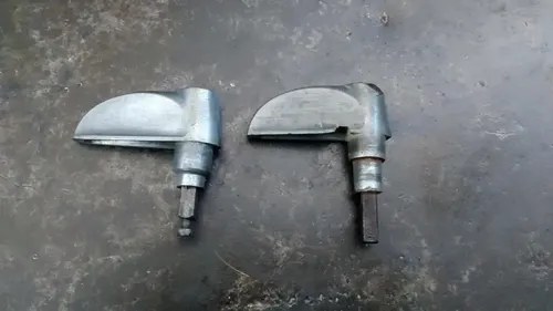 2 Manijas Abre Puertas Citroen 2cv Plateado - 5