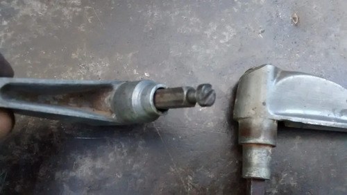 2 Manijas Abre Puertas Citroen 2cv Plateado - 8