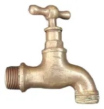 Canilla De Bronce Antigua 1 Pulgada