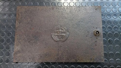 Antigua Tapa De Chapa De Agua Y Energía Tapa - 7