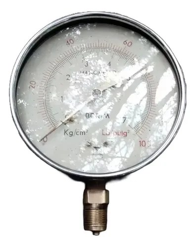 Manómetro Berim 150 Mm. 7 Kg / 100 Lbs.
