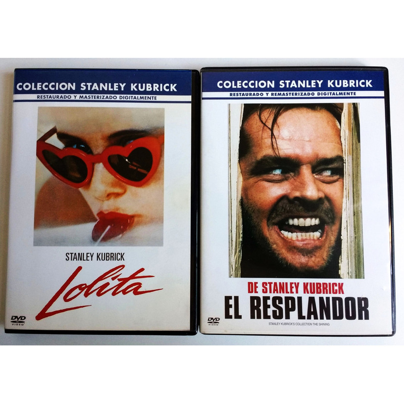 Lote 2 películas en DVD - Lolita + El Resplandor - ORIGINALES