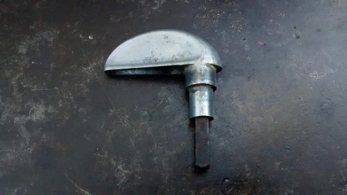 Manija Abre Puerta Citroen 2cv Plateado - 4
